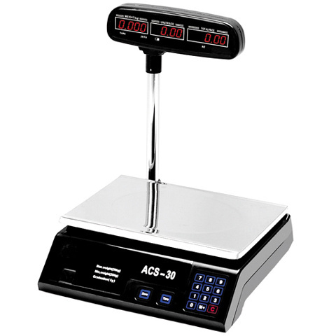 ACS-D1 Led 30kg 40kg Table Electronic Weighing Counting Scale