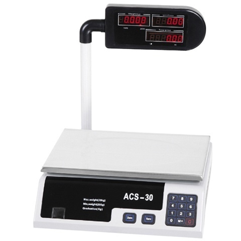 ACS-D1 Led 30kg 40kg Table Electronic Weighing Counting Scale