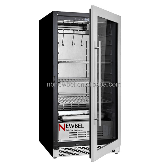 Newbel DA-233L Matured Dry Cured Beef Meats Ageing Cabinet With Inverter Compressor For Meat Aging Machine