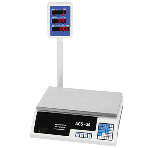 ACS-D1 Led 30kg 40kg Table Electronic Weighing Counting Scale