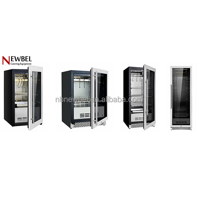 Newbel DA-233L Matured Dry Cured Beef Meats Ageing Cabinet With Inverter Compressor For Meat Aging Machine