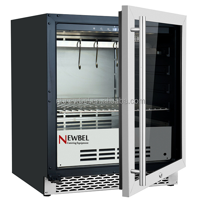 Newbel DA-233L Matured Dry Cured Beef Meats Ageing Cabinet With Inverter Compressor For Meat Aging Machine