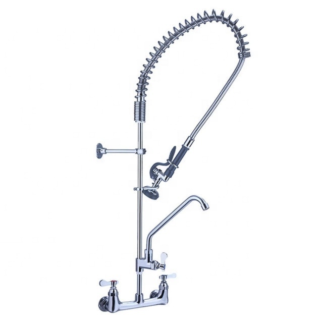 PRU-89 Single lever chrome pull out flexible CE kitchen faucet