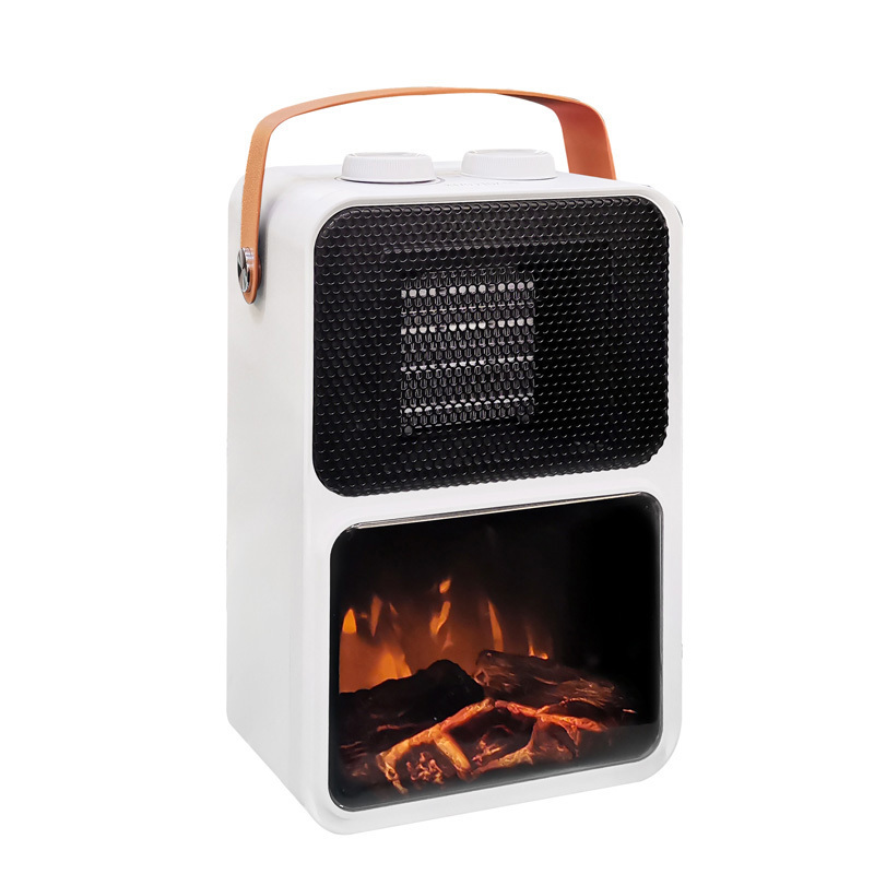 Impressive Flame freestanding electric fireplace Portable Mini Electric Heaters for Bedroom