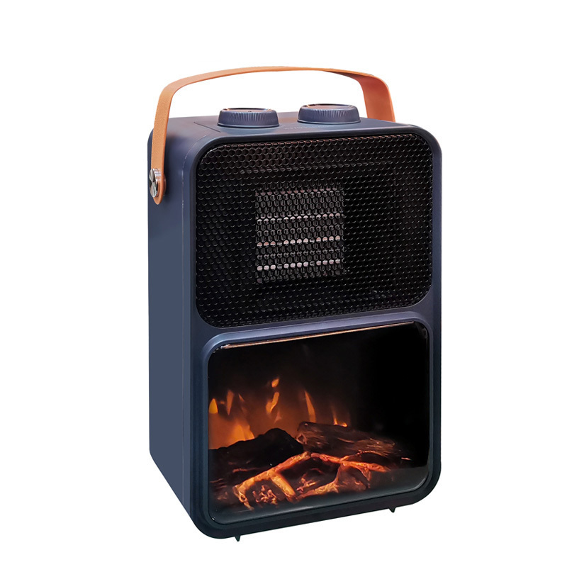 Impressive Flame freestanding electric fireplace Portable Mini Electric Heaters for Bedroom