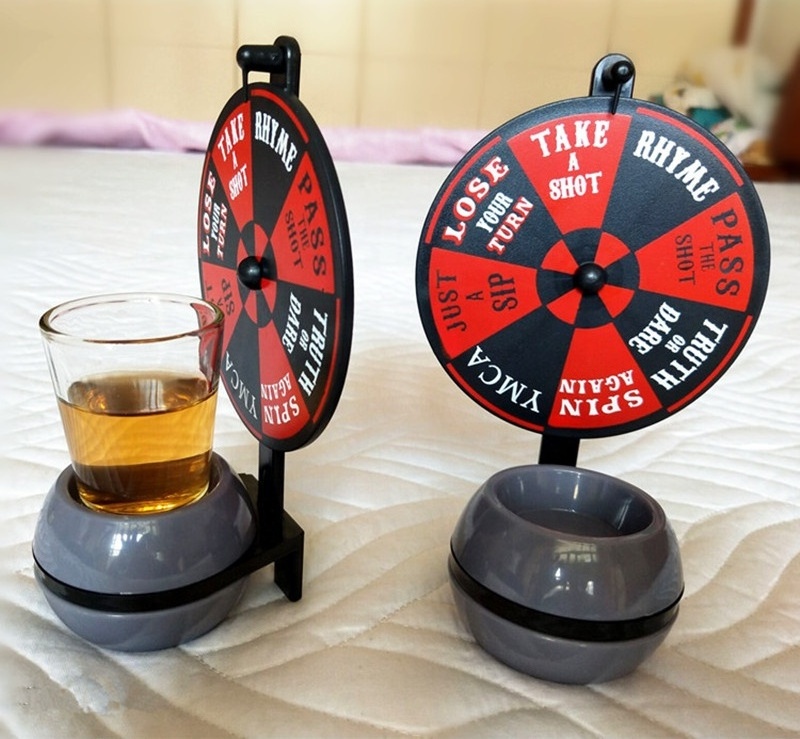 Party Adults Wheel of Shots Game Drinking game