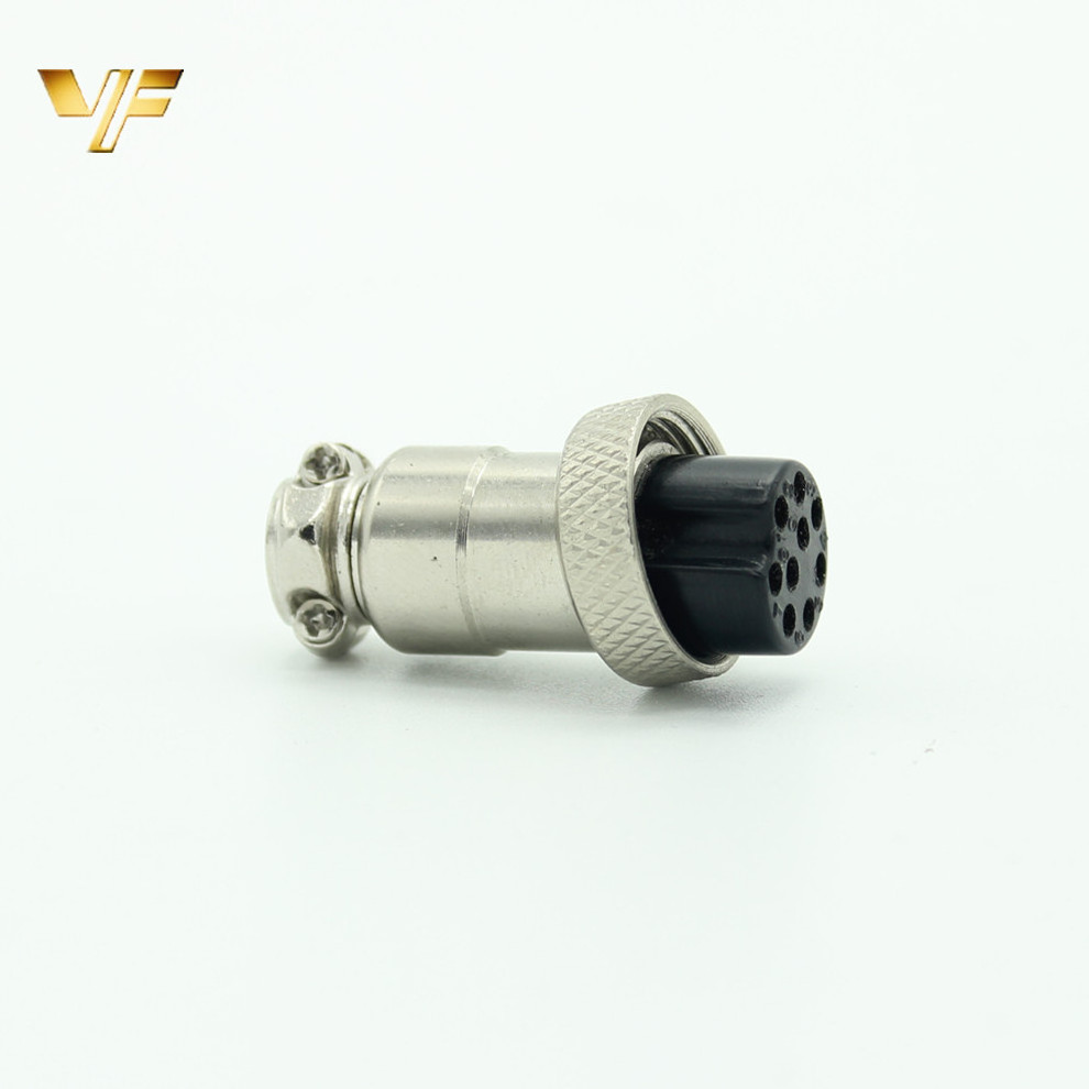 Hote sell GX16 gx12 connector male and female industrial plug and socket