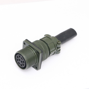 Circular Connector Amphenol 10 Pins Power 18-1s 3100a Mil 5015 Connectors Industrial Cable Connector 10 Pin Plug