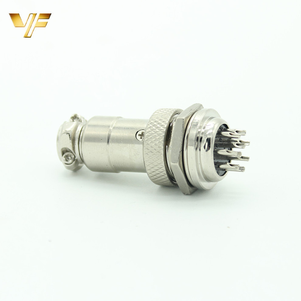 Hote sell GX16 gx12 connector male and female industrial plug and socket