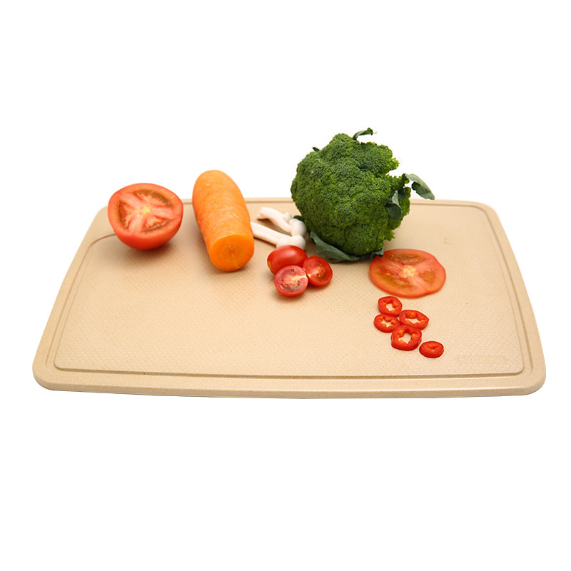 custom function blank flexible pizza cheese bread vegetable kitchen organic rice husk cutting board with mini animal shaped