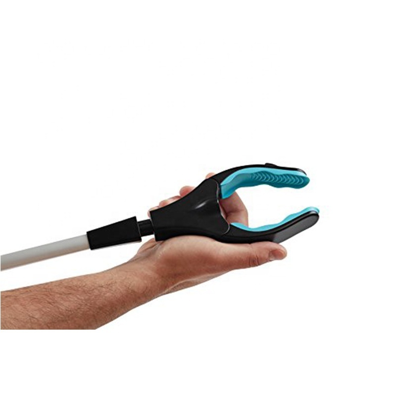 Handicap Grip Reacher Foldable Pick up Reacher Grabber Extend Reach Grabber with Locking Claw Garbage Pick up Tool 83.5*13cm