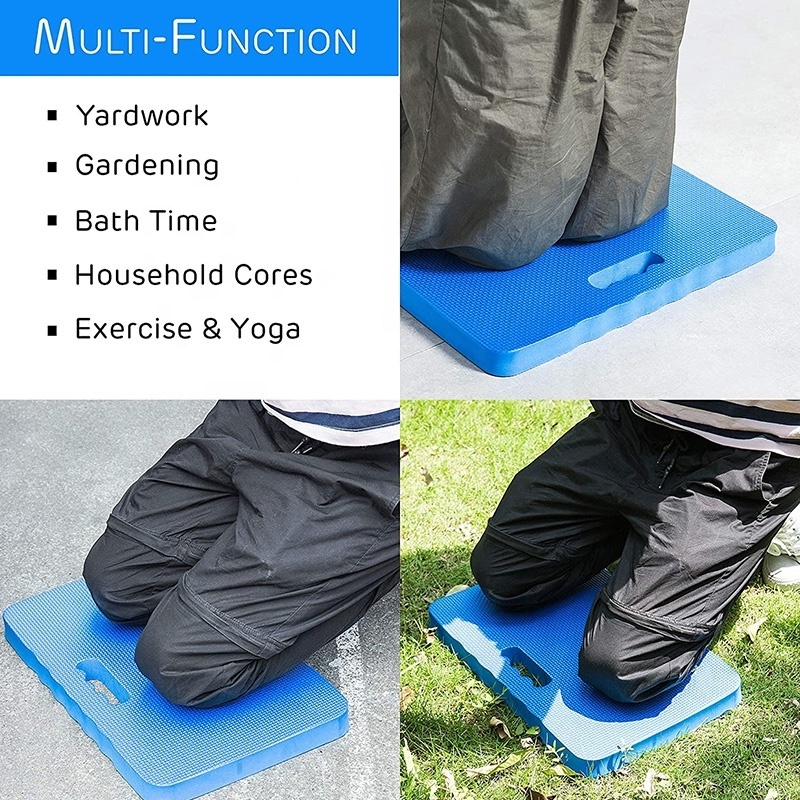 Comfy Large Kneeling Pad Support Knee with Thick Kneeling Mat 17.8