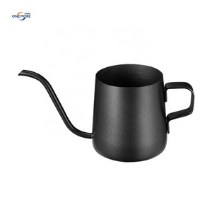 Long Narrow Spout Coffee Pot 304 Stainless Steel Pour Over Drip Coffee Pot Gooseneck Tea Kettle