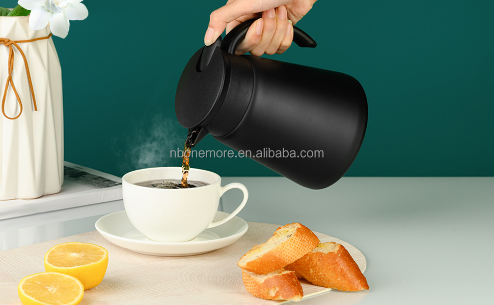 Thermal Coffee Kettle Double Wall Insulated Carafe Vacuum Flasks Thermoses for Tea Milk Water