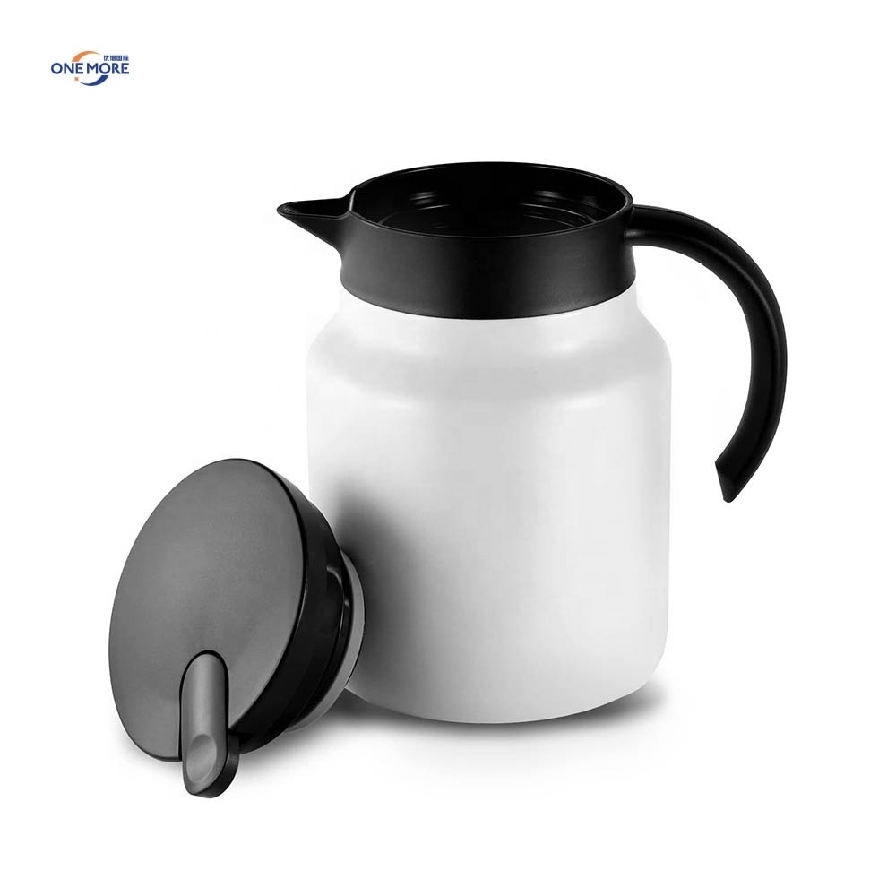 Insulated Coffee Carafe Portable Stainless Steel Vacuum Flasks Tea Pots & Kettles