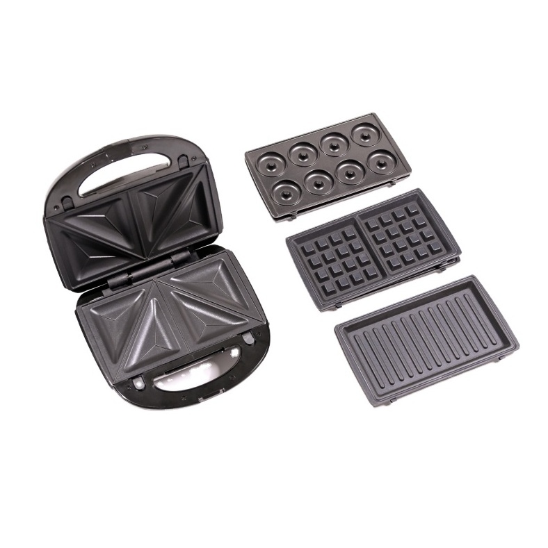 mini round microwave breakfast press toaster toster grill 4 slice sandwich maker 3 4 6 in 1 grill