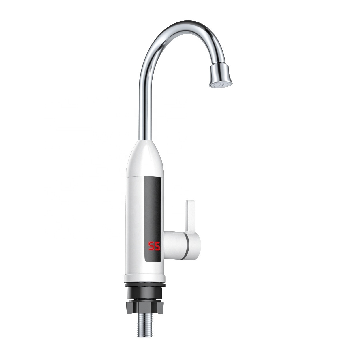 Wencheng 3000W/220V Electric Bathroom Kitchen Heating Tap Tankless Instant Water Heater Faucet Single  Modern OEM