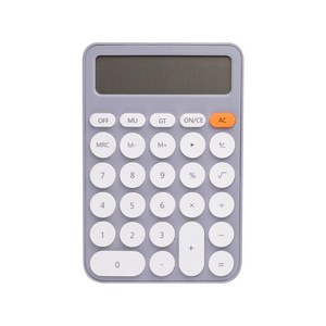 Calculators Desktop Size 6.3 * 4.3in/16 * 11cm, DECKLIT Battery 12 Digit Desk Calculator Extra Large LCD Display