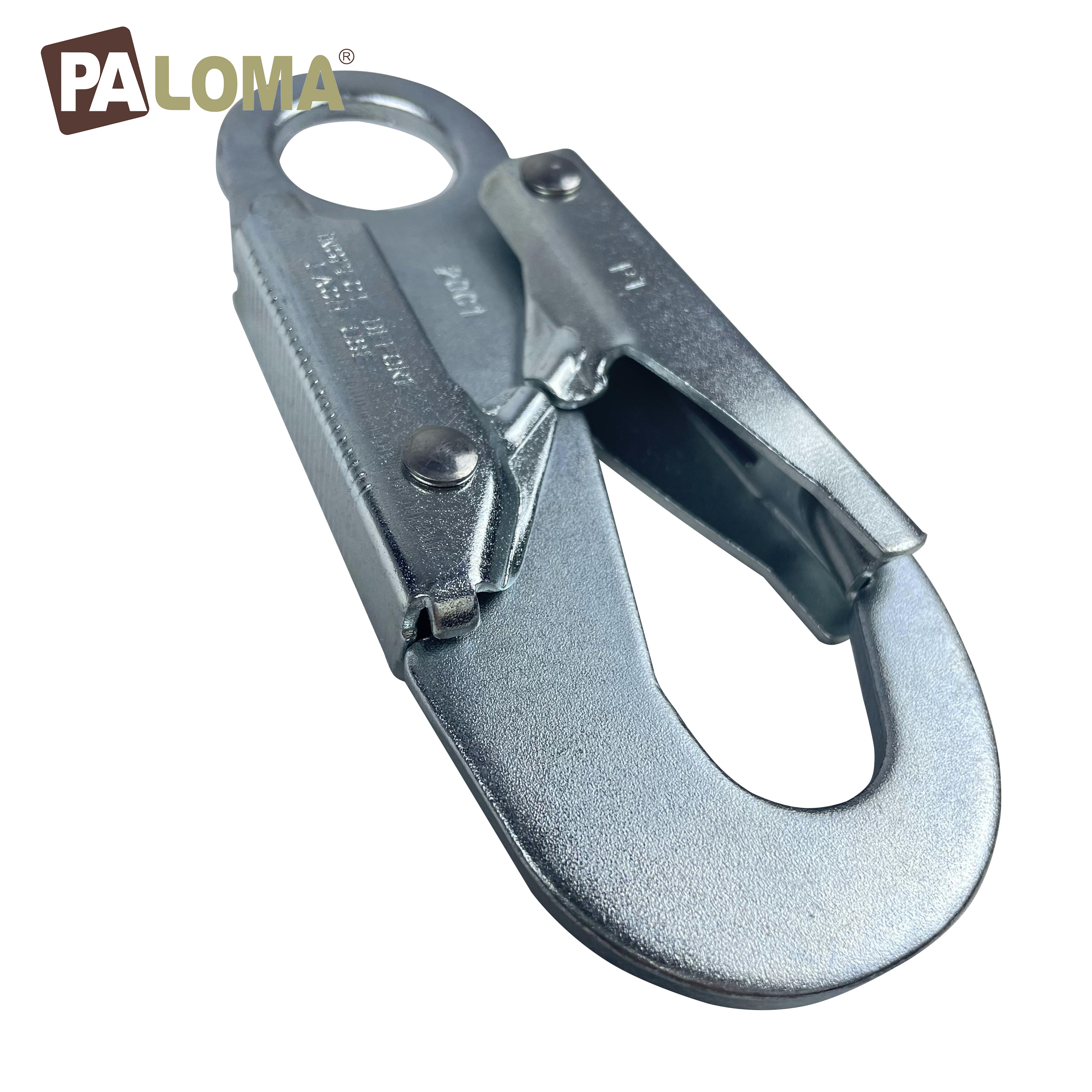 High Quality Aluminum Gate Steel Snap Hook Super Light Solid Snap Hook Safety Belt Hook