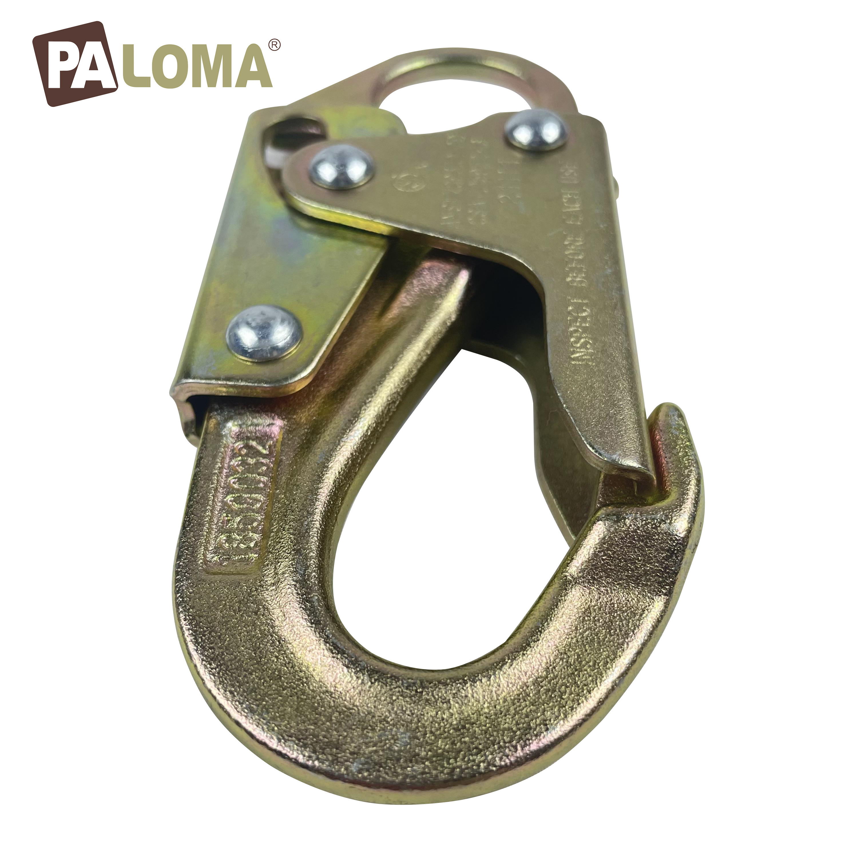 Fall Arrest Industrial Safety Belts Snap Hook Scaffolding Hook metal snap hooks