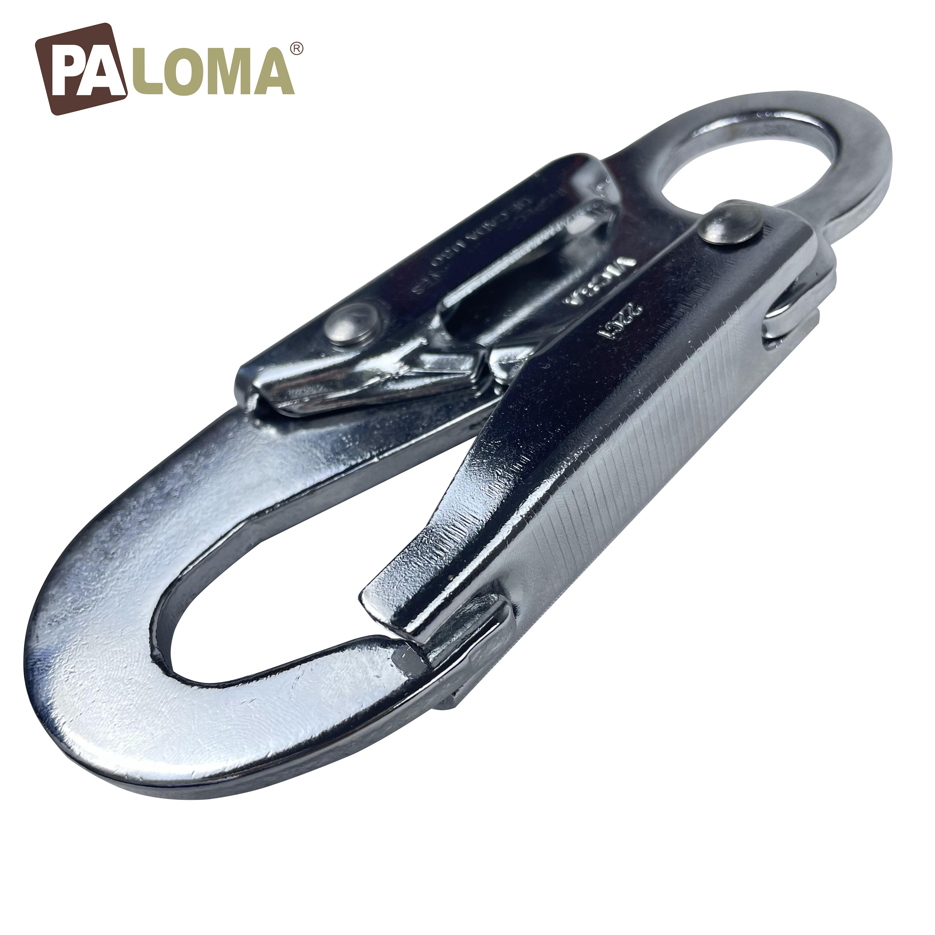 High Quality Aluminum Gate Steel Snap Hook Super Light Solid Snap Hook Safety Belt Hook