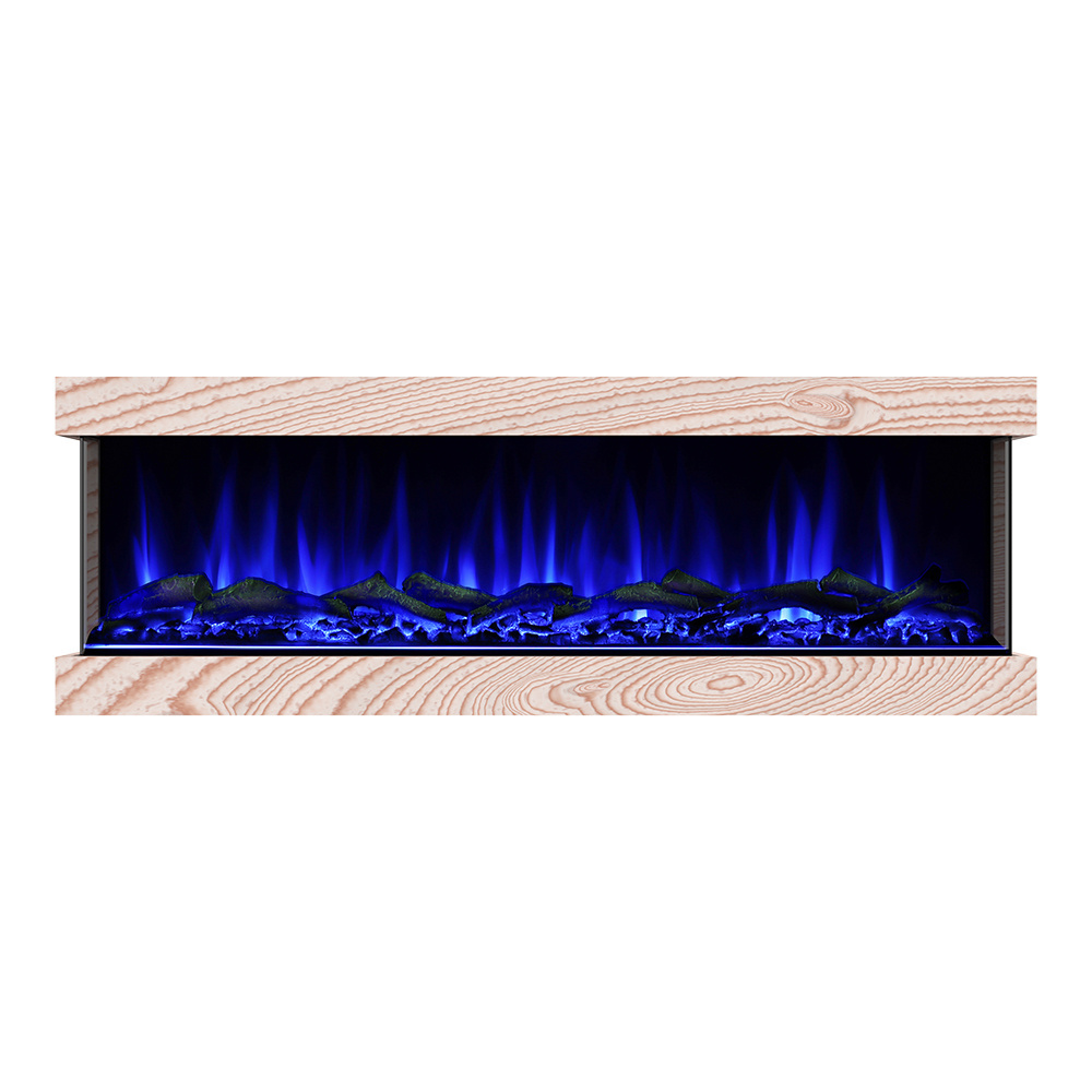 Fashion Designed Electric Wood Insert Fireplace Heater With LED Flame