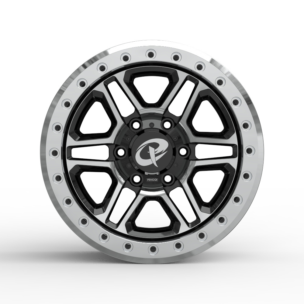 17 Inch Off-road beadlock wheel 4x4 SUV wheel Custom 6 hole forged wheel