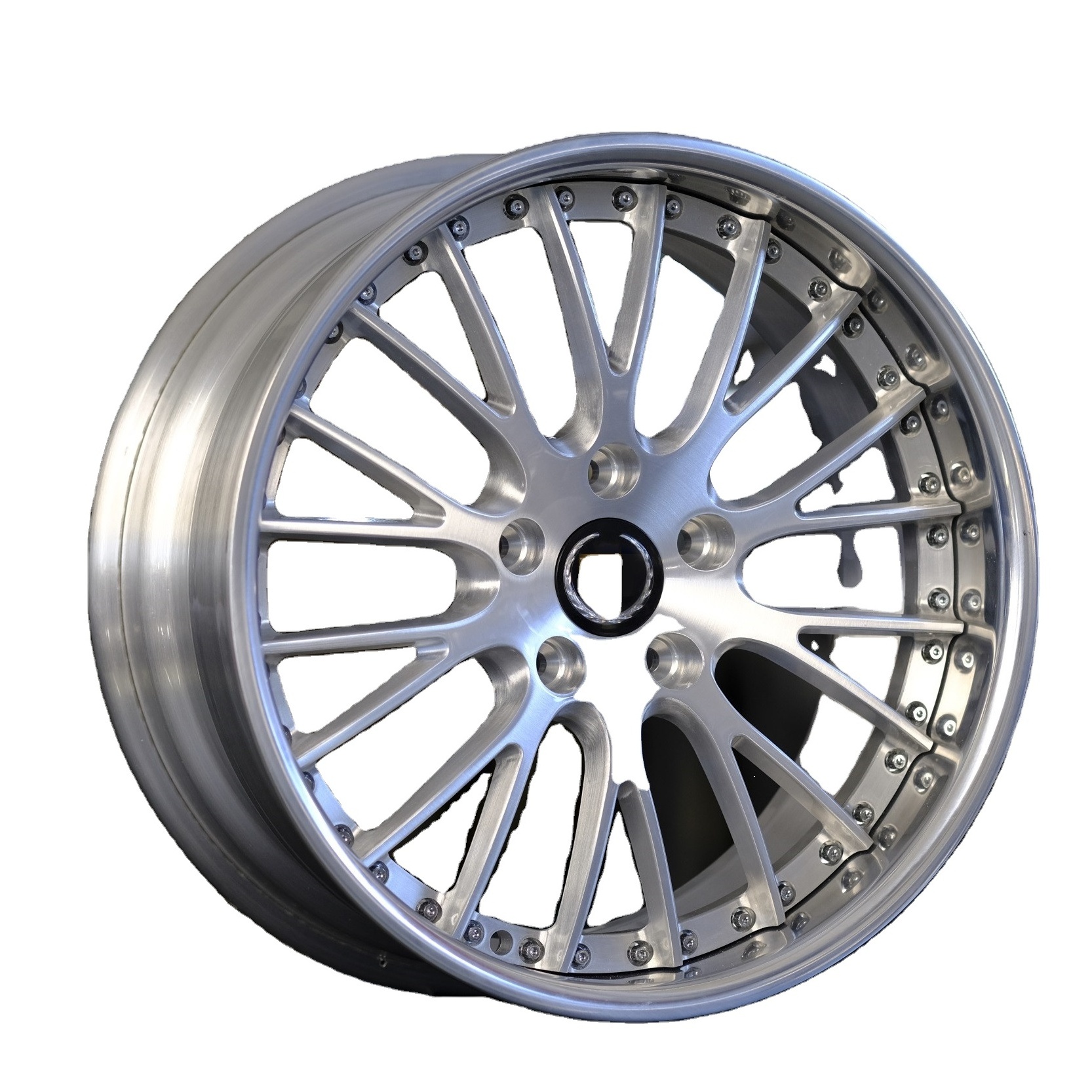 vossen custom 2 pieces alloy forged wheels alloy wheel 18 / 19 / 22 inch PCD 5x112 5x120 5x114 .3 rims