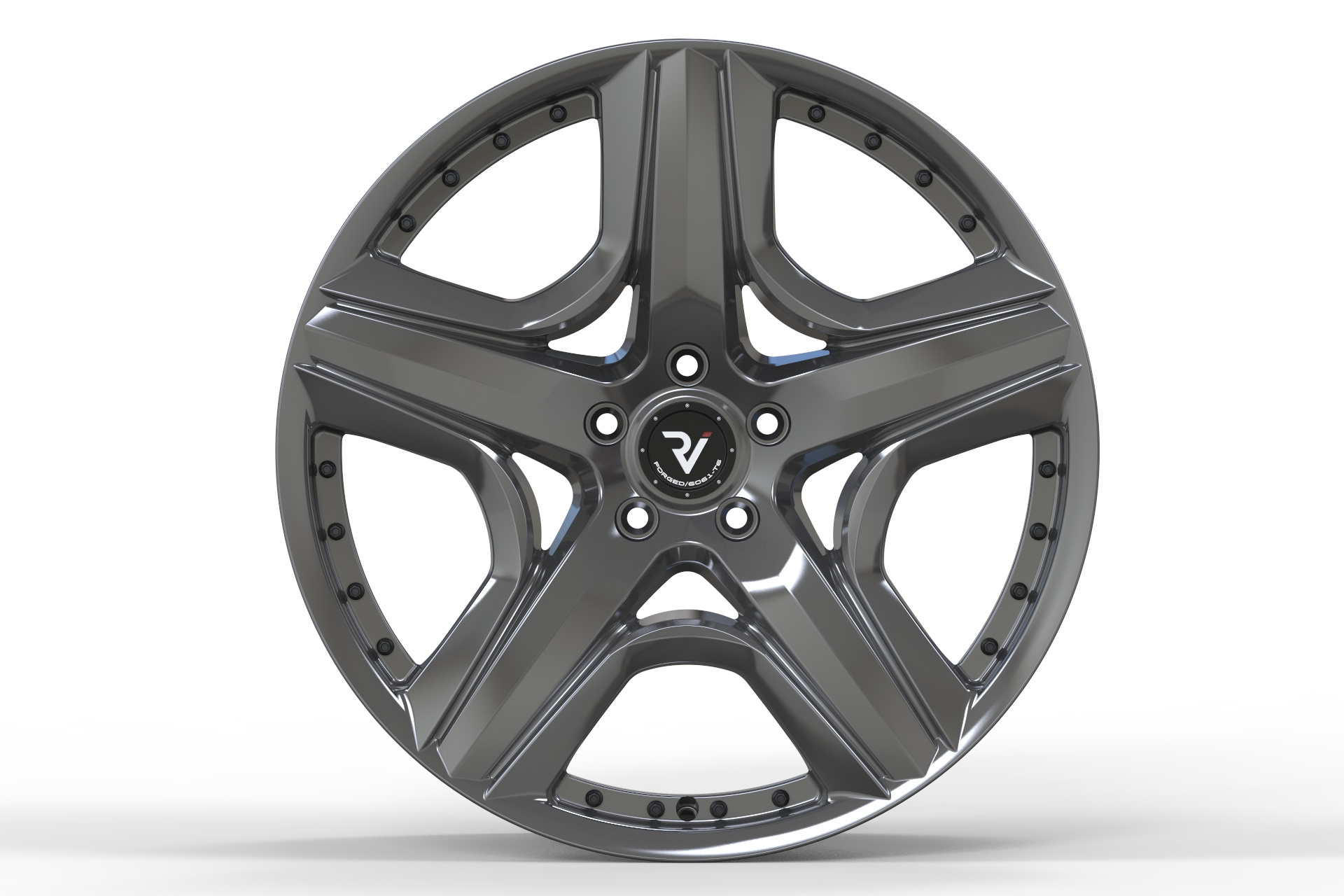 Custom forged wheels 6061-T6 Chrome aluminum alloy wheel 20/21/22/23/24 inch for cars modification