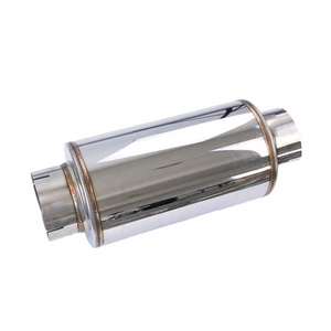 Car/truck Silence Muffler Exhaust Tip Performance Stainless steel titanium Round Exhaust Muffler