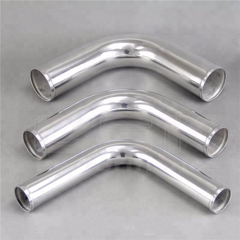 1-6 Inch 90 Degree aluminum Polished Pipe Exhaust System Mandrel Bends