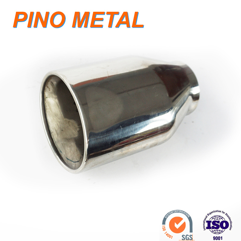 stainless steel polished exhaust tip