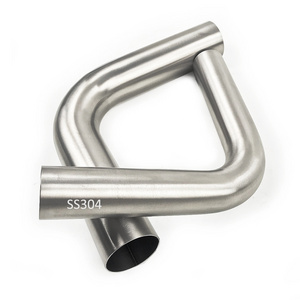 1-1/2" 90 Degree Stainless Steel Pipes Elbows for Car Exhaust Pipe