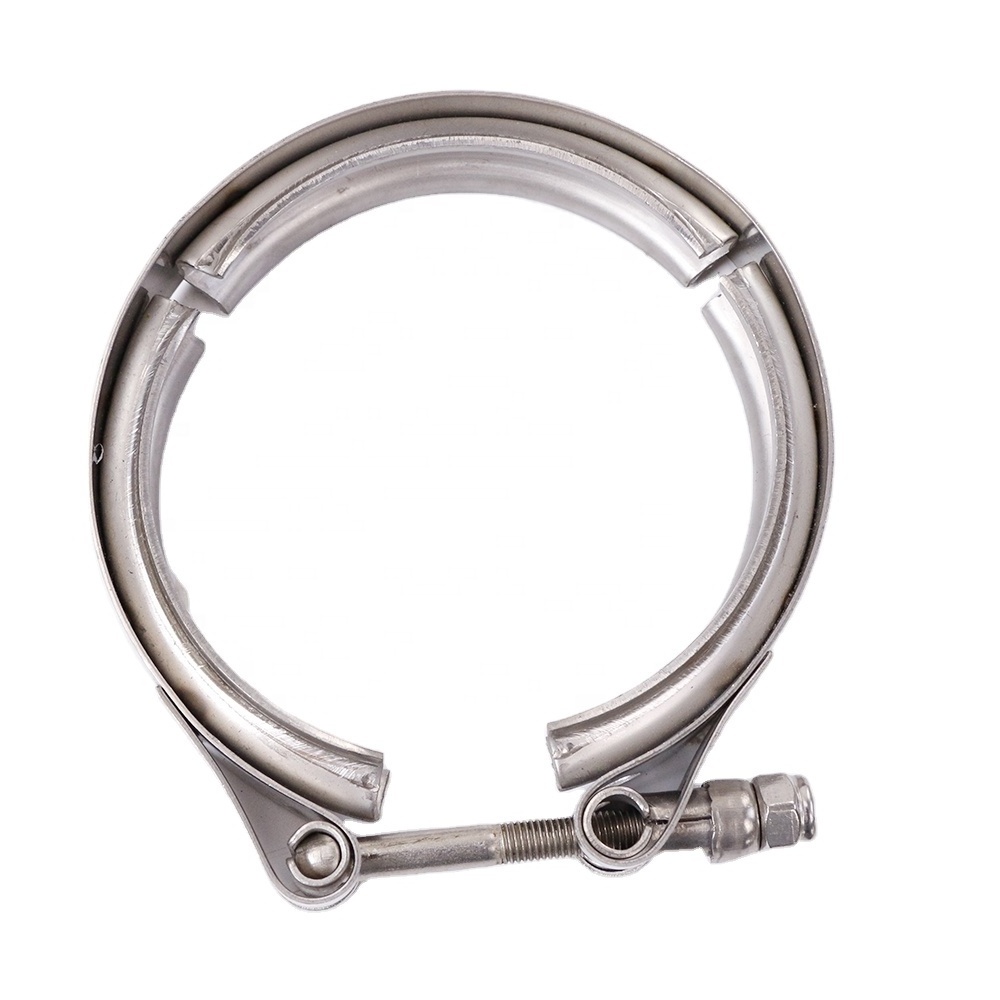 Stainless Steel Pipe Clamp & Interlocking Flange Set Stainless Steel jointing clamp for Exhaust