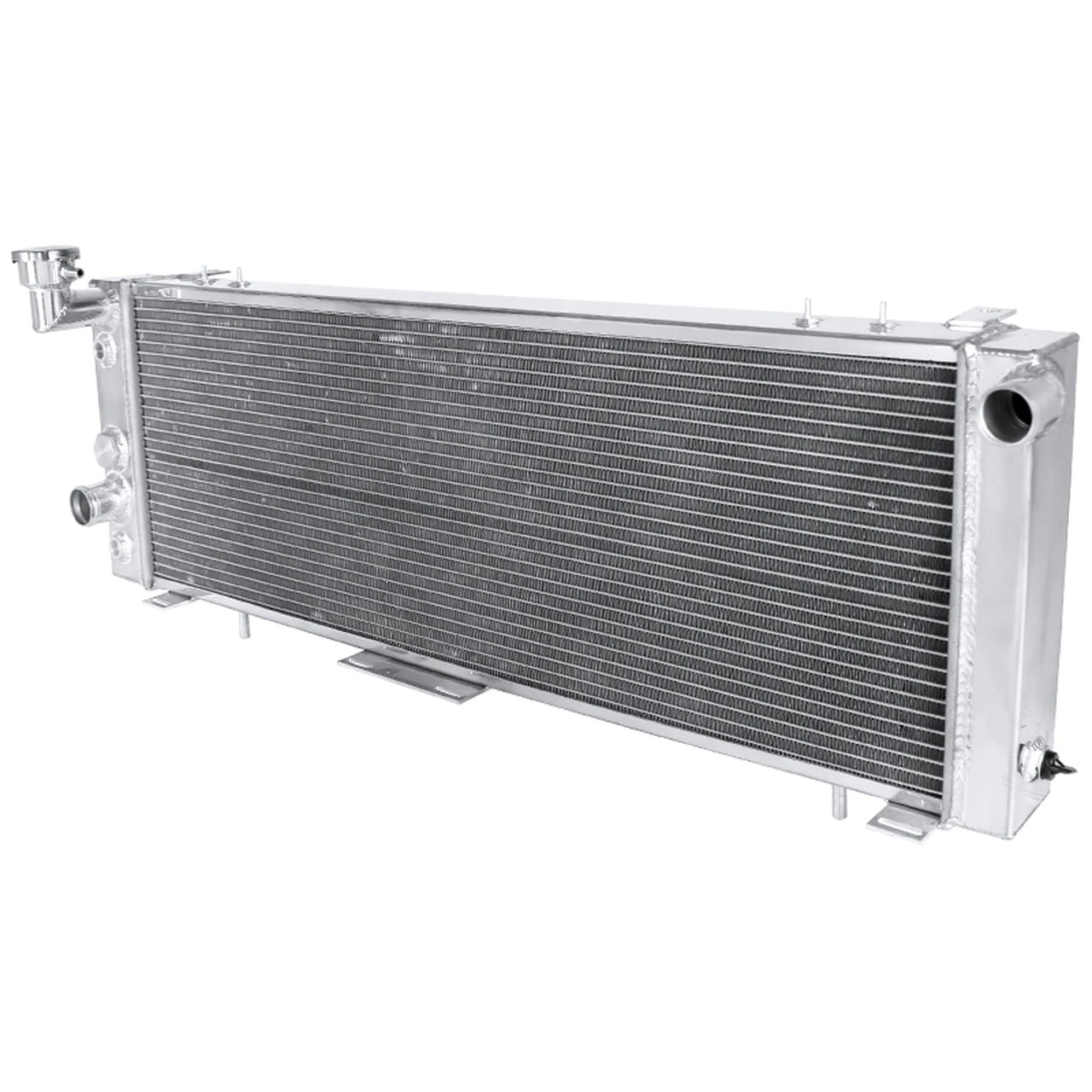 PINO Full Aluminum Radiator 3 Row Fit 1991-2001 Radiator Racing Jeep xj Comanche 2.5L 4.0L I4 I6