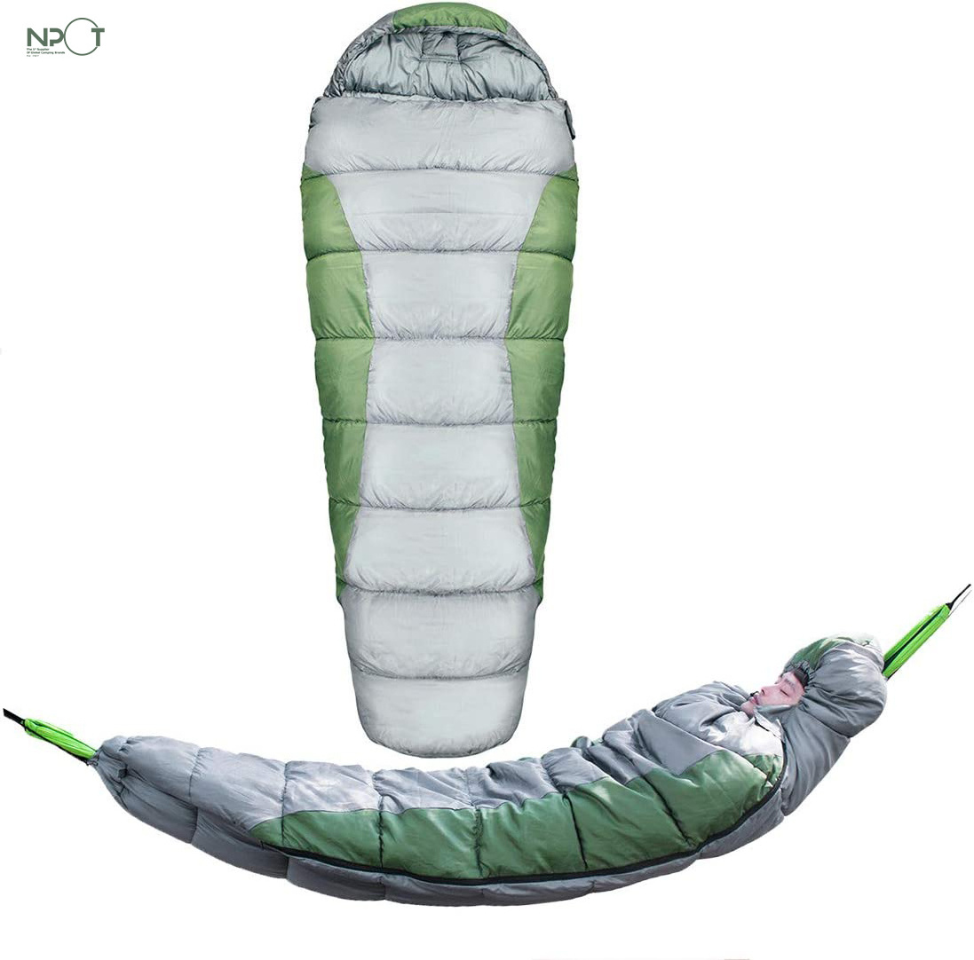 NPOT Single Hammock Underblanket Waterproof Camping Sleeping Bag for Backpacking,Hiking,Winter,Travel