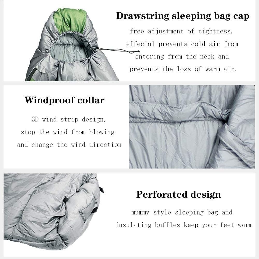 NPOT Single Hammock Underblanket Waterproof Camping Sleeping Bag for Backpacking,Hiking,Winter,Travel