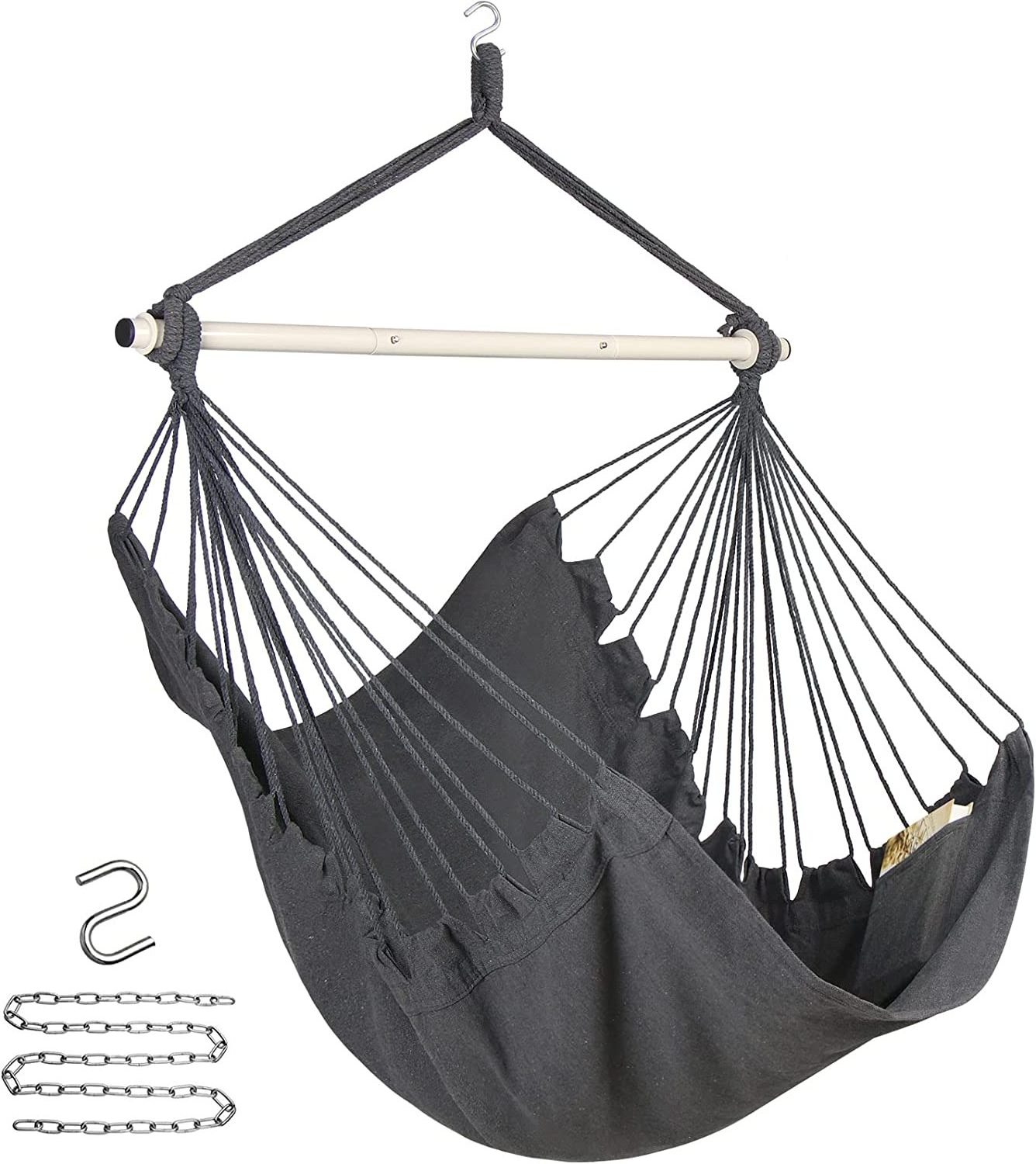 NPOT Single Person Parachute Lightweight Portable Hanging Hammock Chair