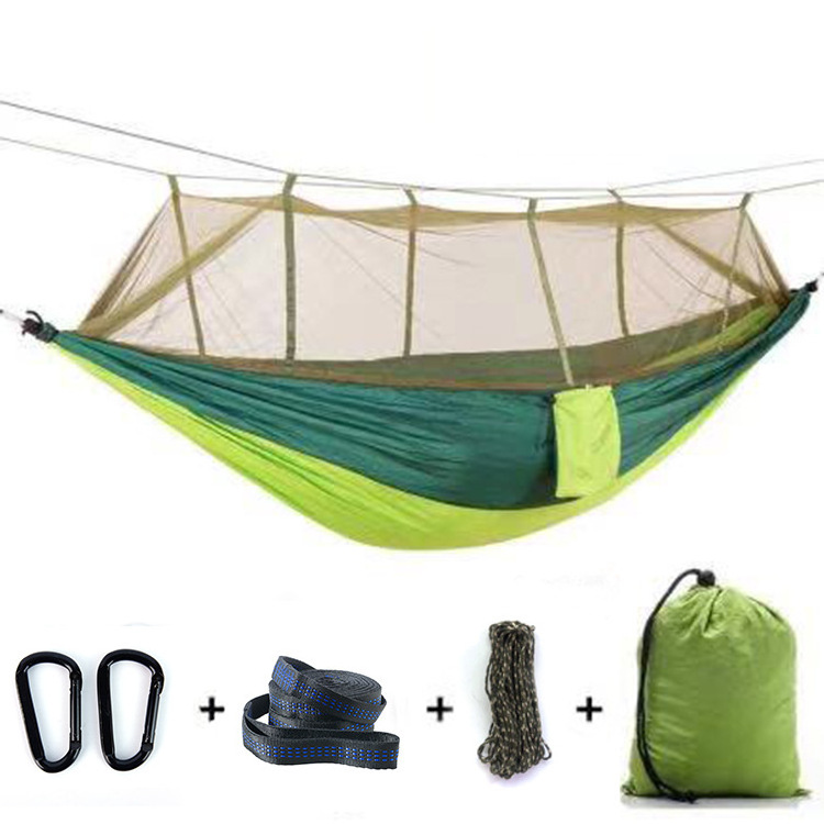 NPOT Factory sales new outdoor mosquito net hammock camping with mosquito net