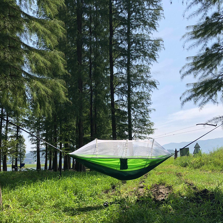 NPOT Factory sales new outdoor mosquito net hammock camping with mosquito net