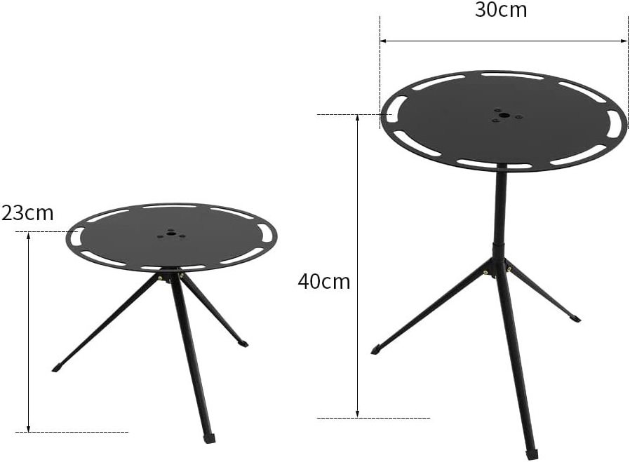 NPOT 2023 Folding Table, Aluminium New Design Mini Camp Table, Portable Outdoor Foldable Aluminum Outdoor Furniture Modern 930g