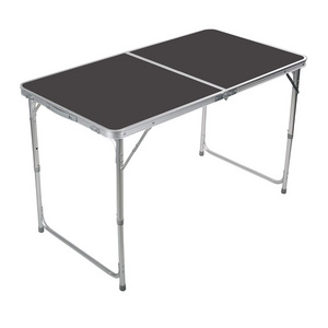 ALDI Style Foldable Outdoor Table Furniture,Aluminum Height Adjustable Lightweight Desk/w Portable Handle