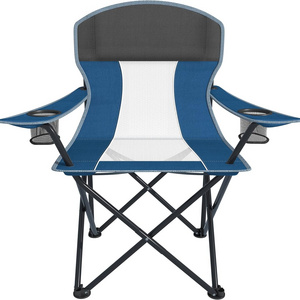 NPOT Lightweight Beach Reclining Lounge Chair Folding Chair High Back Portable Camp Chair With Removable Footrest