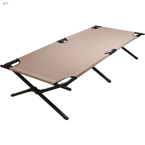 NPOT Folding Camping Cot,easy Assemble Folding Cot Fabric Metal Modern Foldable Beds for Adults Travel Iron Foldable Helinox Cot