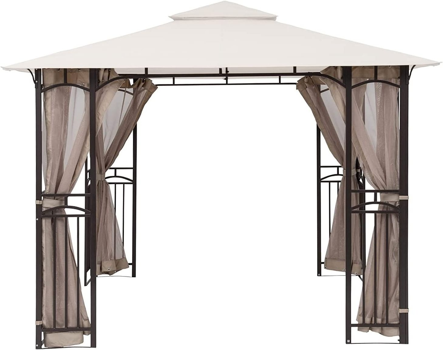 NPOT Patio Gazebo Mosquito Netting Screen Walls