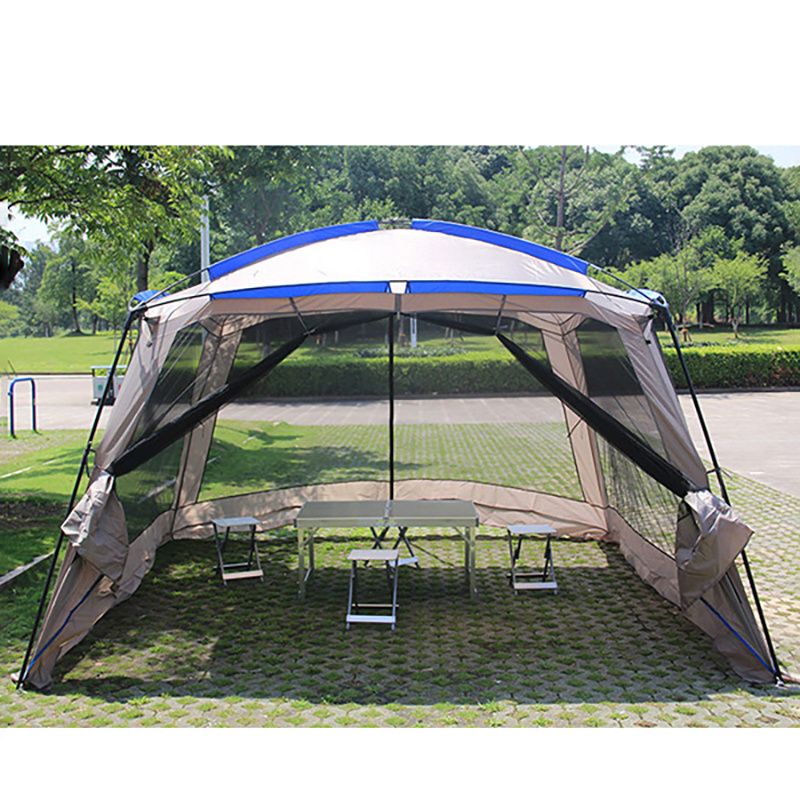 NPOT customized prevent mosquito camping instant open tent with mesh screen room for summer camping