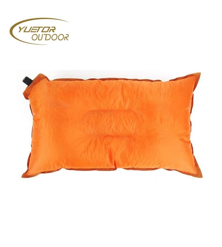 Self Inflating Camping / Lumbar Pillows - Compressible, Inflatable, Comfortable Air Travel Pillow Cushion for Back Support