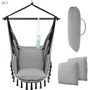 NPOT Hot sale Hammock Chair Fashion Hanging Chair with Rope Durable Swing Chair for Indoor and Outdoor