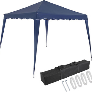 NPOT Hot Selling Pop Up Gazebo 3m x 3m without Sides Folding Garden Marquee Tent Awning Canopy Carry Bag BLUE