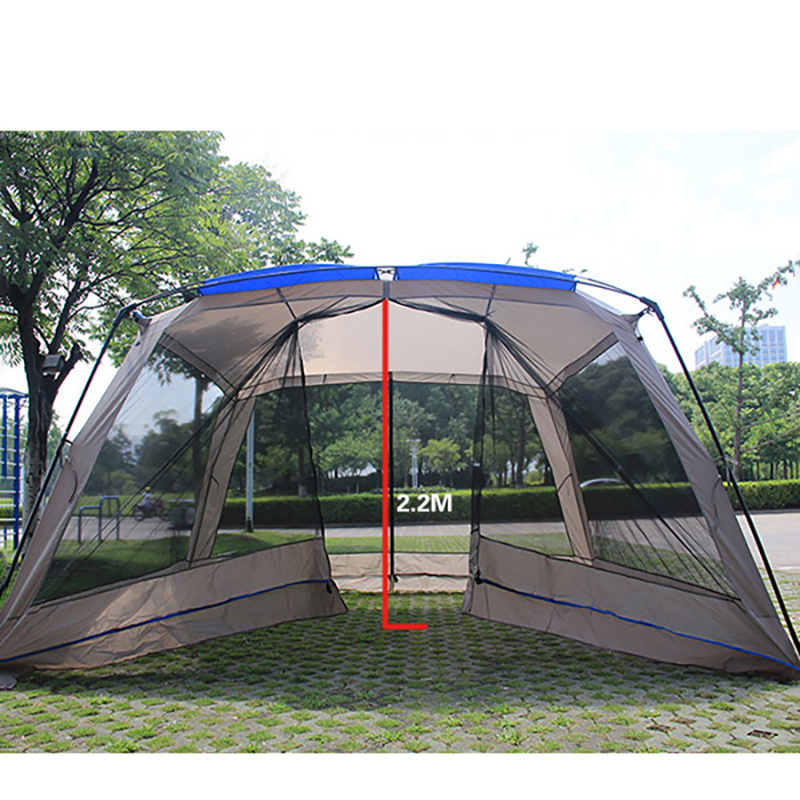 NPOT customized prevent mosquito camping instant open tent with mesh screen room for summer camping